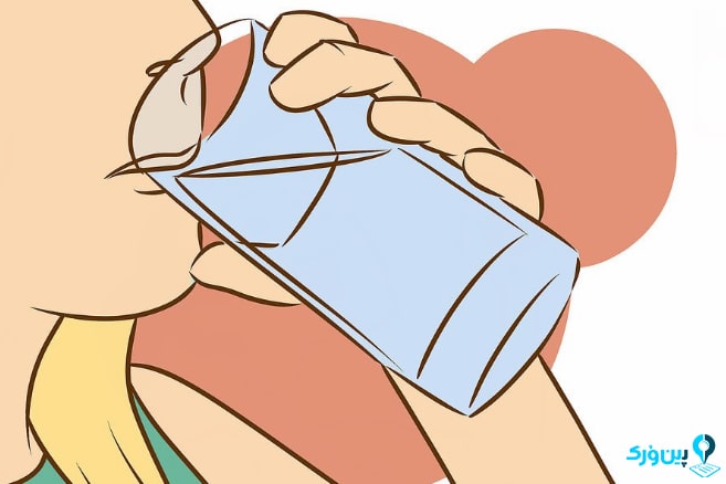 درمان فیستول با نوشیدن آب