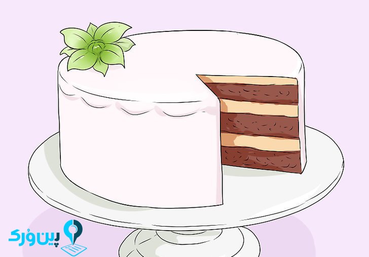 انتخاب یک طعم ساده و معمولی برای کیک