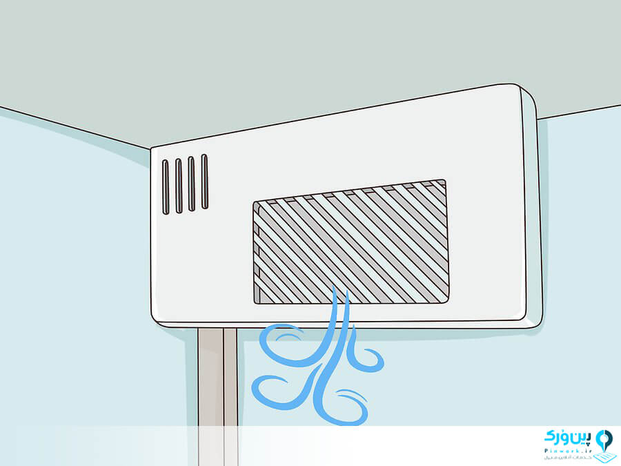چک کردن شبکه هوای خنک یخچال