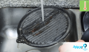 چگونه ظروف چدنی را بشوییم