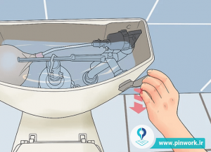 تنظیم سطح آب توالت فرنگی