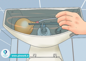افرایش فشار آب توالت فرنگی
